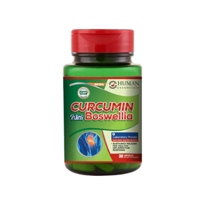 HUMAN Essentials CURCUMIN WITH BOSWELLIA 30 CAP