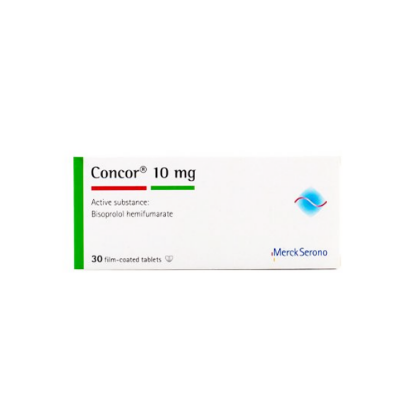 Picture of  CONCOR 10 MG 30 TAB