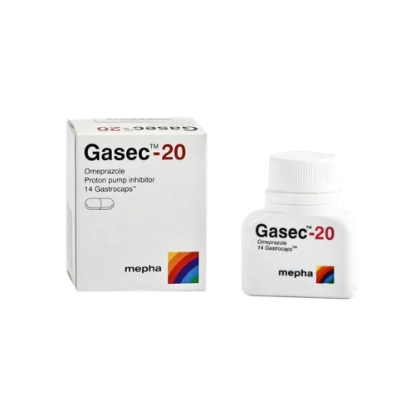 Picture of GASEC 20 MG  14 CAPS