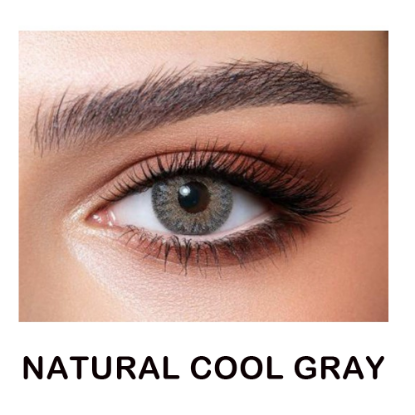 صورة BELLA Color Contact Lenses NATURAL COOL GRAY