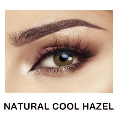 صورة BELLA Color Contact Lenses NATURAL COOL HAZEL