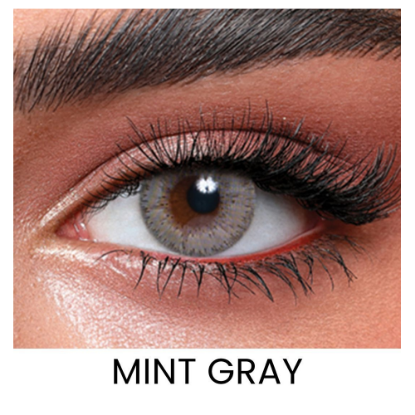 صورة BELLA Color Contact Lenses ELITE Mint Gray
