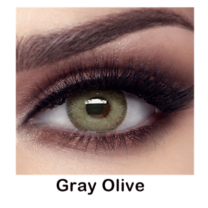 صورة BELLA Color Contact Lenses ELITE Gray Olive