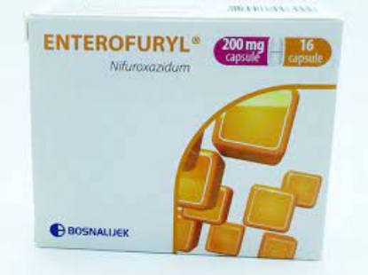 ENTEROFURYL 200mg - 16 Capsules
