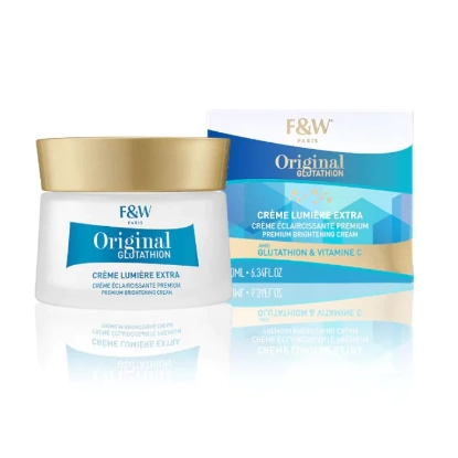 صورة كريم FAIR&WHITE GLUTATHION المفتح 180 مل