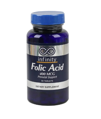 INFINITY FOLIC ACID 400 MCG 90 TABS