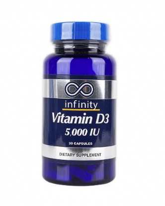 INFINITY VITAMIN D3 5000 IU 30 CAPS