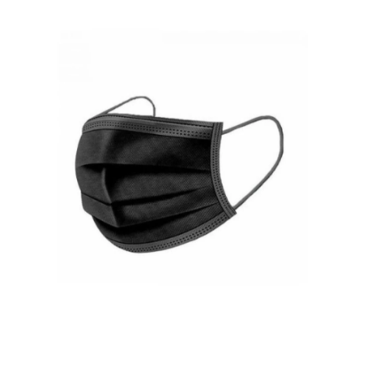 FACE MASK BLACK 50'S (Qattan)