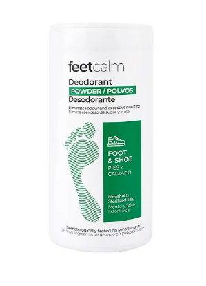 FEETCALM DEODORANT POWDER 100 GM