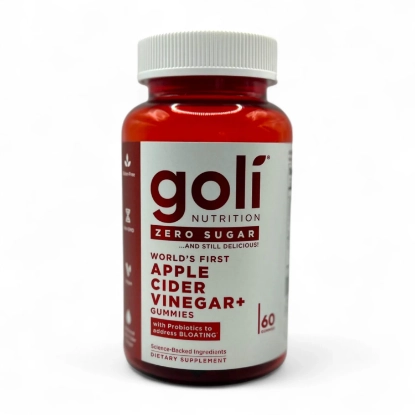 Goli Apple Cider Vinegar Zero Sugar Gummies – 60 Gummies