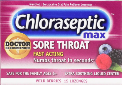 Picture of CHLORASEPTIC MAX WILD BERRIES